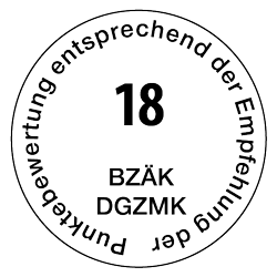 18 BZÄK DGZMK Punktebewertung